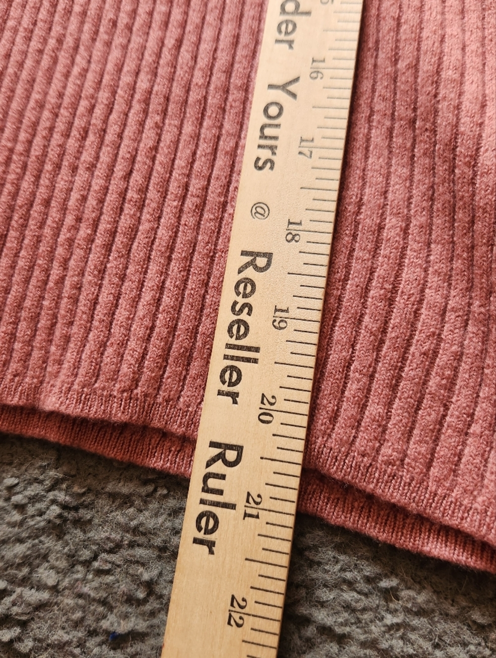 REBECCA TAYLOR Women's Sweater Small Mauve Woop Blend Puffed Sleeve Ruffled Neck - Picture 7 of 8